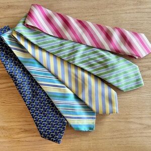 Designer Men's Ties Set - Ted Baker, Faconnable, dunhill and more